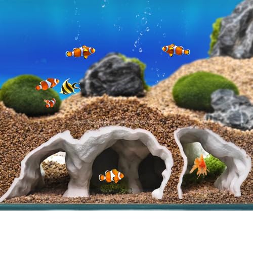 熱帯魚トンネル水槽　オブジェ Amazon.co.jp: PENGYETHTY 金魚 水槽 隠れ家 水槽 オブジェ